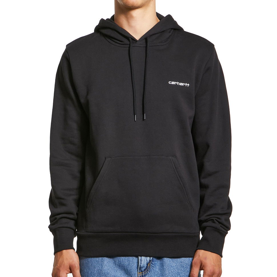 Sweatshirt Carhartt WIP Script Embroidery Svart | I031243.0D2.XX, 0