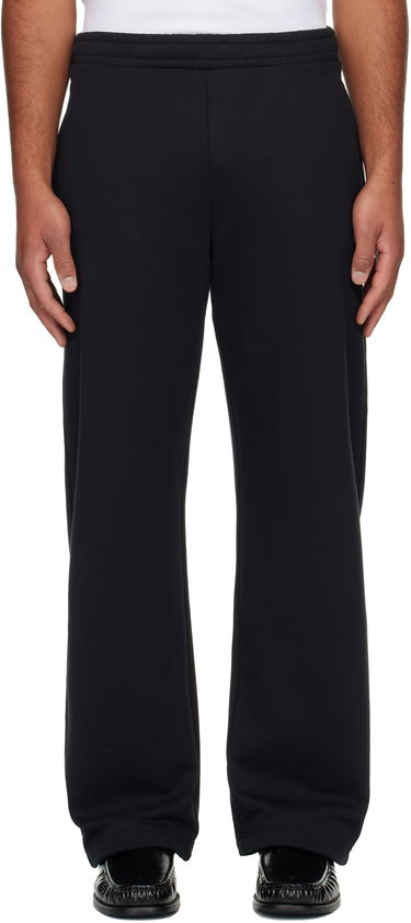 Träningsbyxor Marine Serre Marine Serre Moon Logo Fleece Sweatpants Svart | UPA052BCJER0013, 0