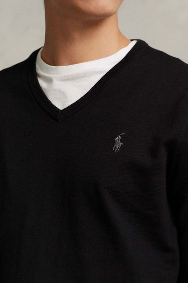 Sweater Polo by Ralph Lauren Sweater Svart | 710670789003, 4