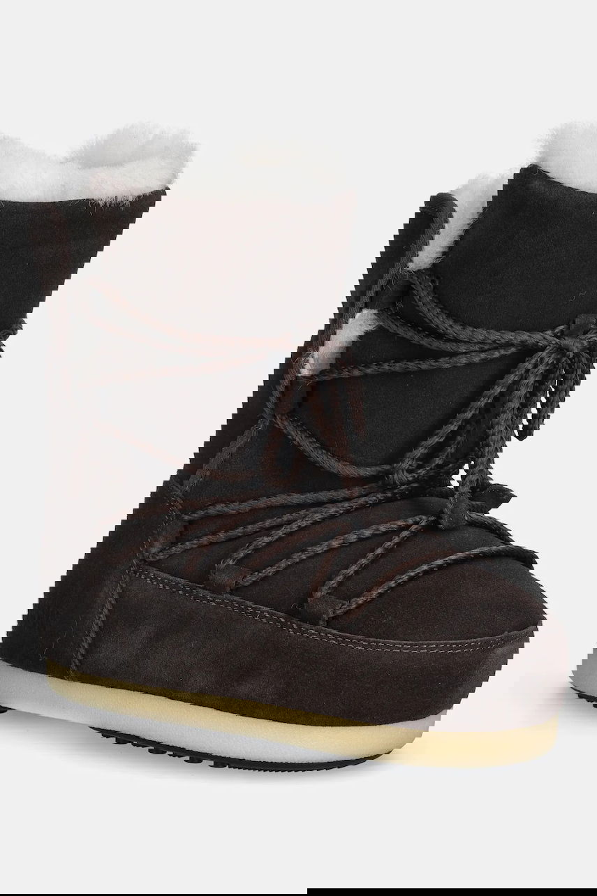Sneakers och skor Moon Boot EVX Suede Shearling Snow Boots Brun | 80D1470050.M010, 0