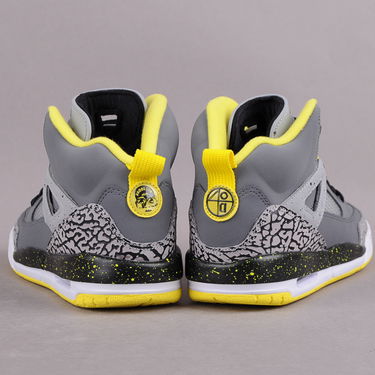 Sneakers och skor Jordan Jordan Spizike ''Cool Grey Vibrant Yellow'' BG Grå | 317321-075, 3
