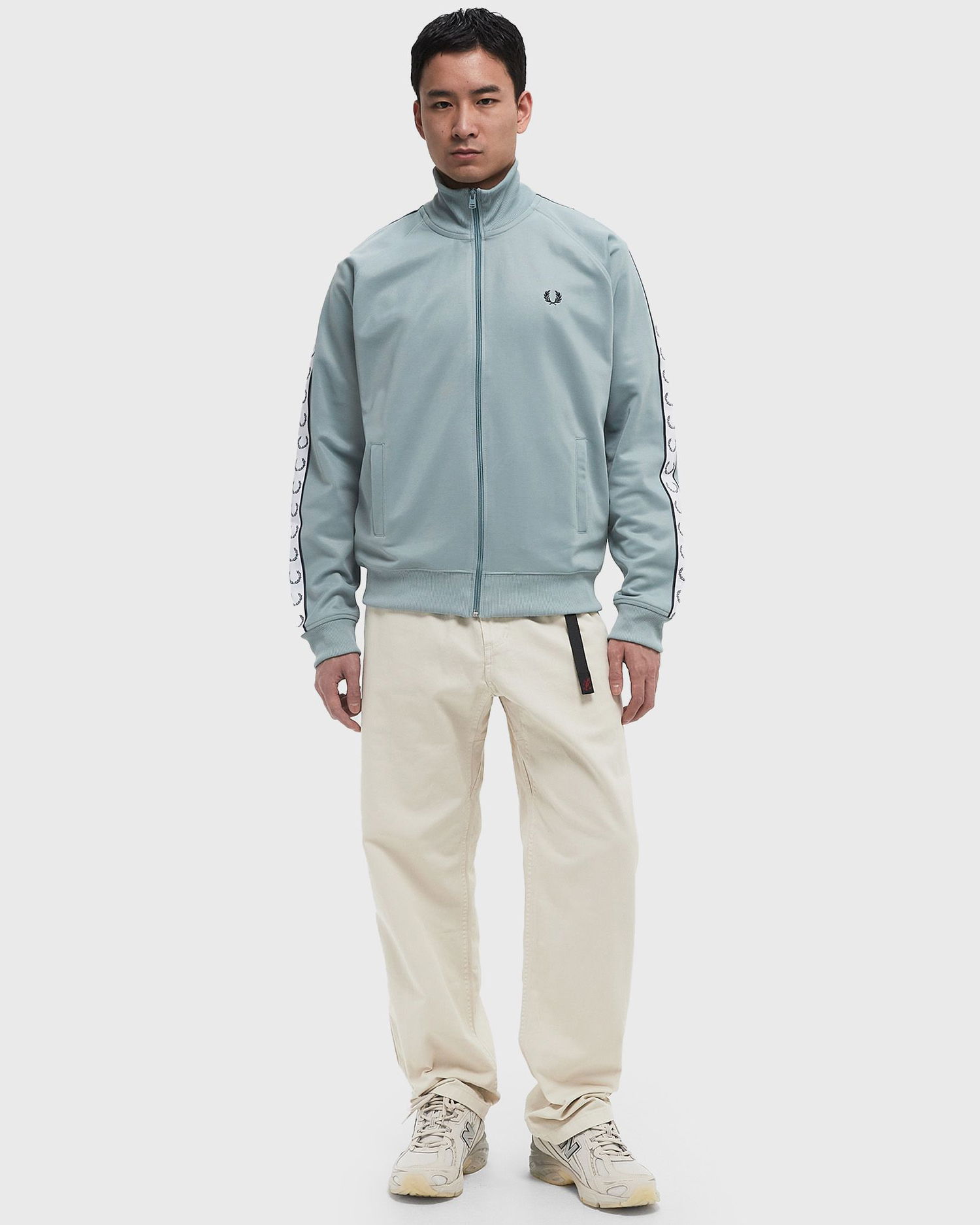 Vindjacka Fred Perry Fred Perry Taped Track Jacket XXL Blå | J4620-959, 1