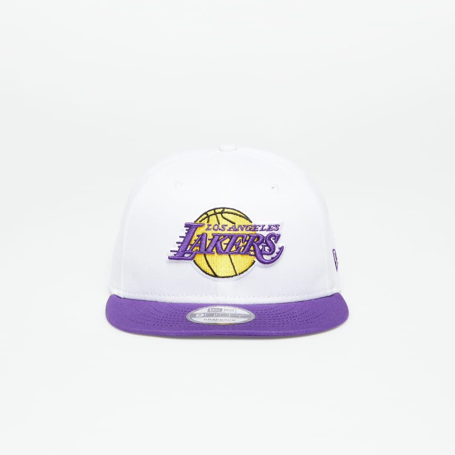 Keps New Era LA Lakers White Crown Team White 9FIFTY Snapback Cap Purpur | 60358013, 0