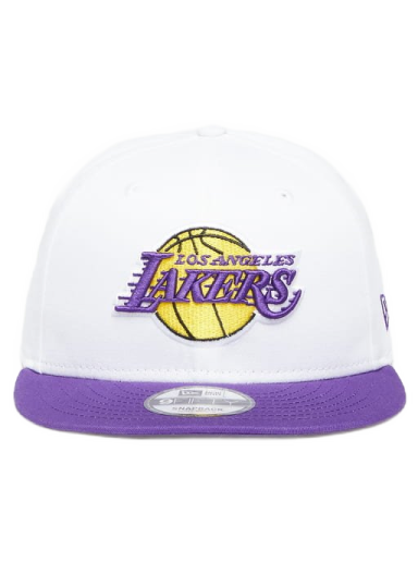 Keps New Era LA Lakers White Crown Team White 9FIFTY Snapback Cap Purpur | 60358013