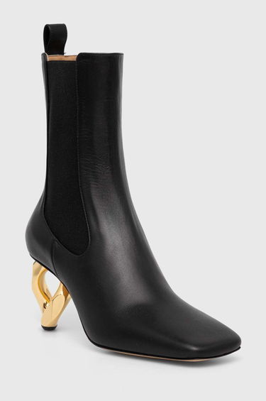 Sneakers och skor JW Anderson Anderson Chain Heel Boots Svart | ANW43021A.999, 0