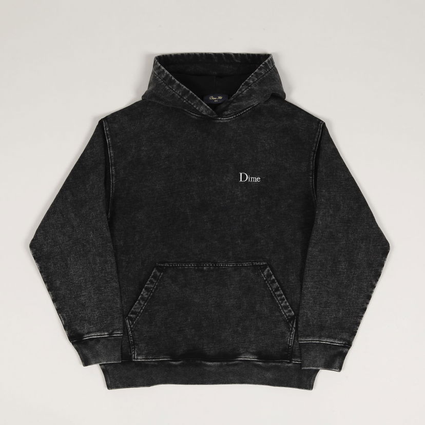 Sweatshirt Dime Dime Classic French Terry Hoodie Svart | DIME2SP2532BLK
