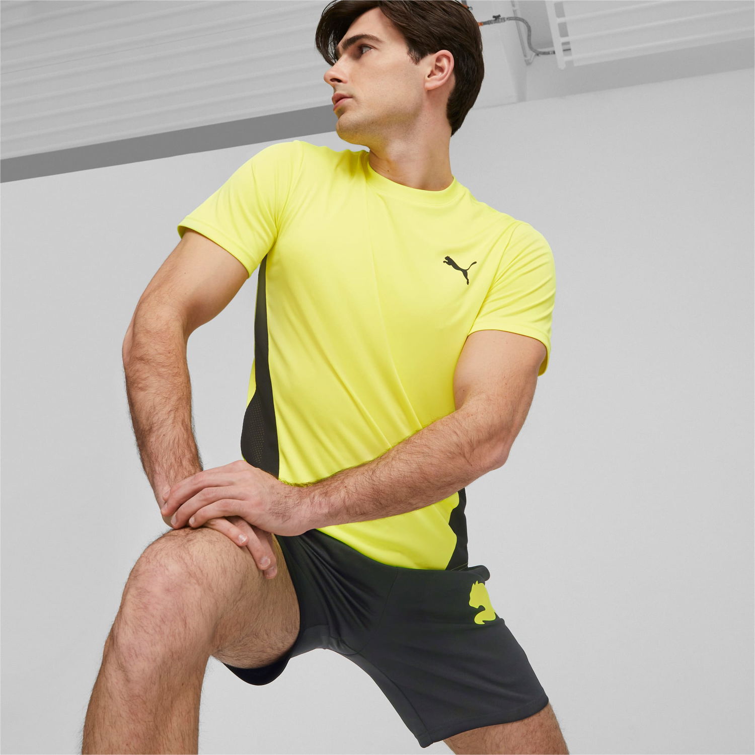 T-shirt Puma Train All Day Trainings T-Shirt Gul | 522337_40, 0