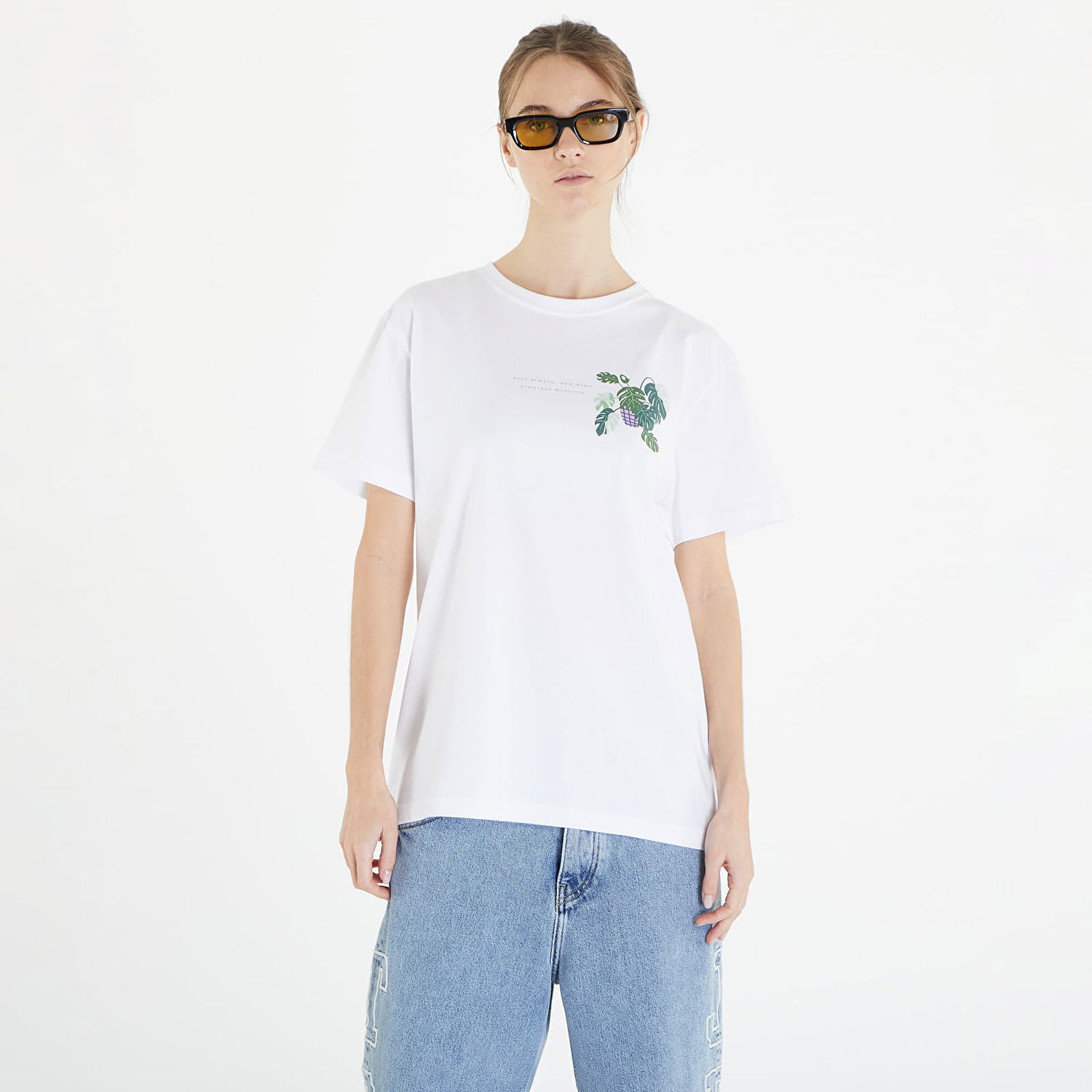 T-shirt Queens Mám Doma Nemocnou Monsteru T-Shirt Vit | QNS_039, 0