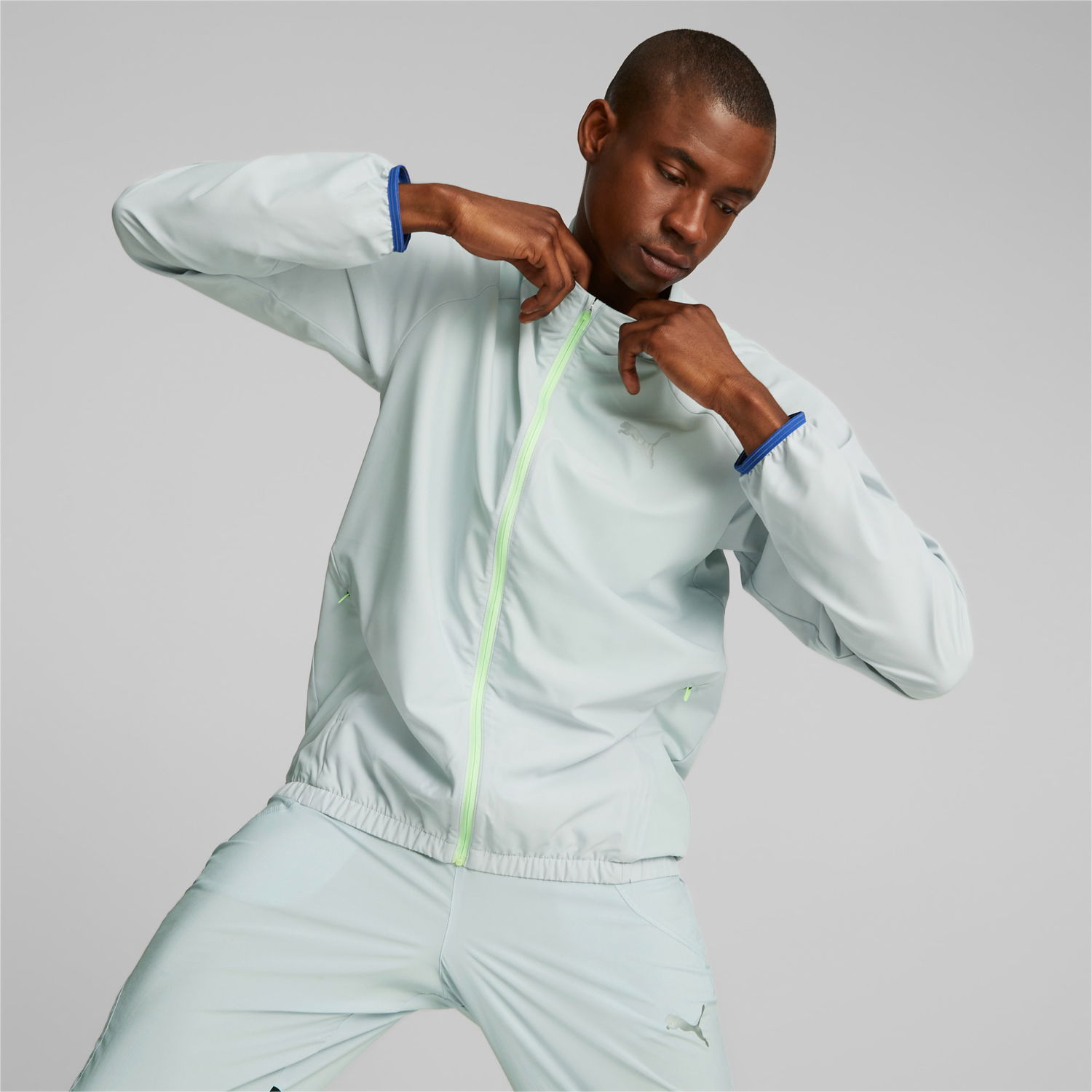 Jacka Puma RUN ULTRAWEAVE Running Jacket Grön | 523275_80, 0