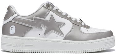 Sneakers och skor BAPE Bape Sta Silver #4 Grå | 0ZXSHM191053L-SILVER, 0