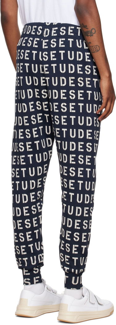 Träningsbyxor Études Études Stencil Lounge Pants Mörkblå | H22MM455OC19PT, 2