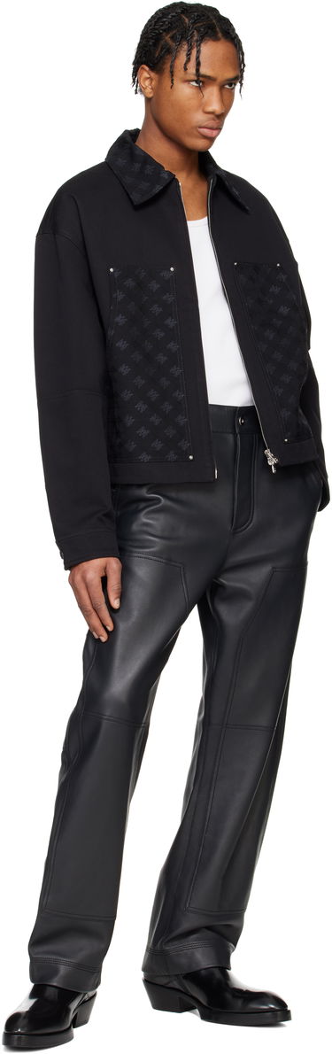 Jacka AMIRI AMIRI MA Quad Jacquard Work Jacket Svart | AMOUWJ1003, 3