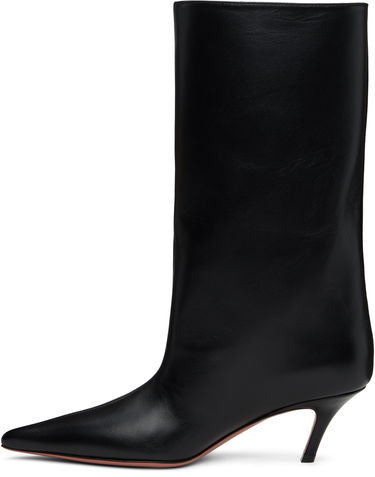 Skovård Amina Muaddi Amina Muaddi Fiona 60 Kitten Heel Boots Svart | FIONA BOOT NAPPA, 2
