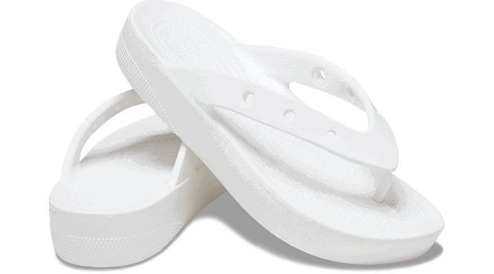 Sneakers och skor Crocs Classic Platform Flips Vit | 207714-100, 1