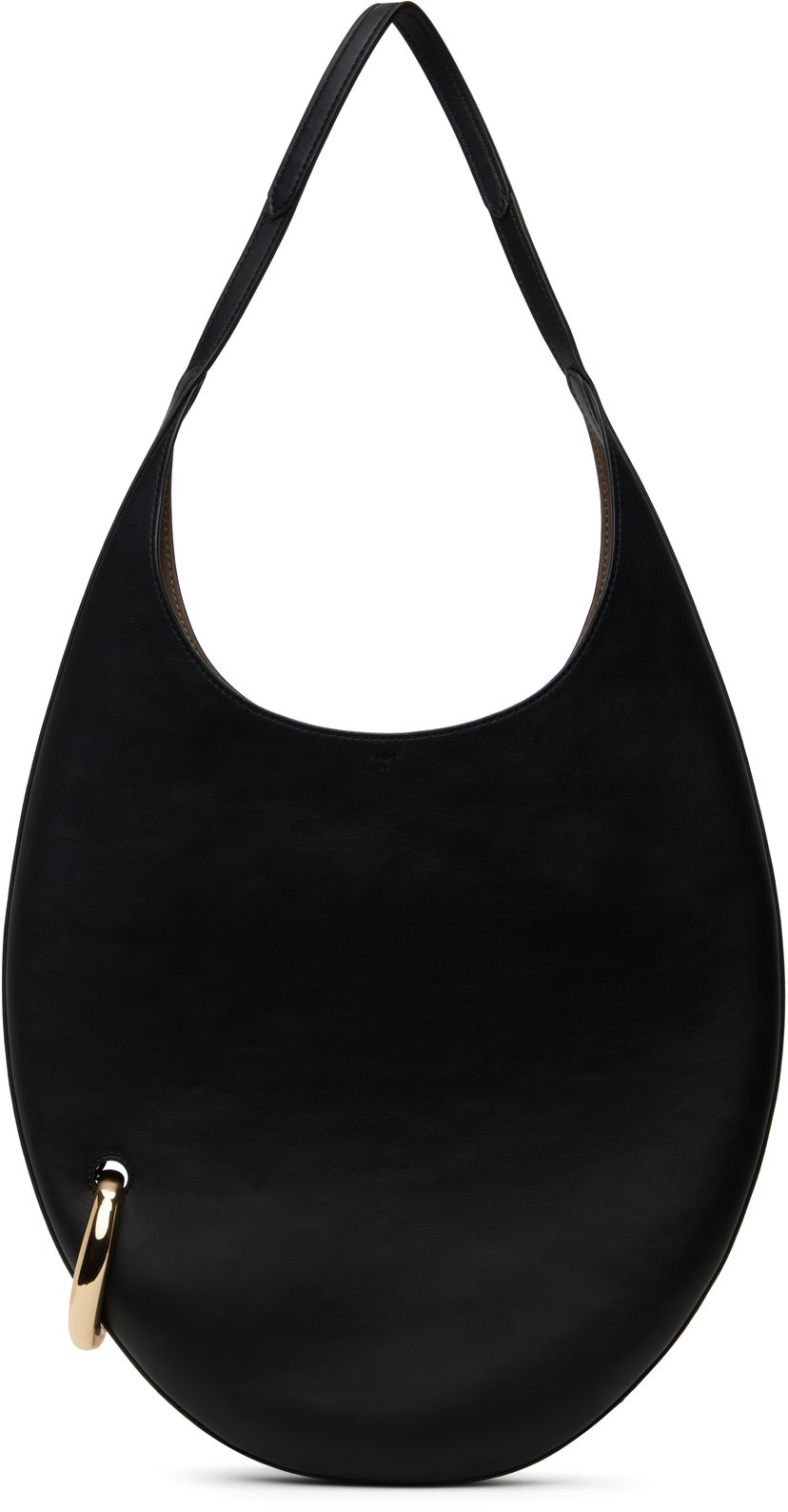 Handväska Tory Burch Tory Burch Pierced Shoulder Bag Svart | 169181-002