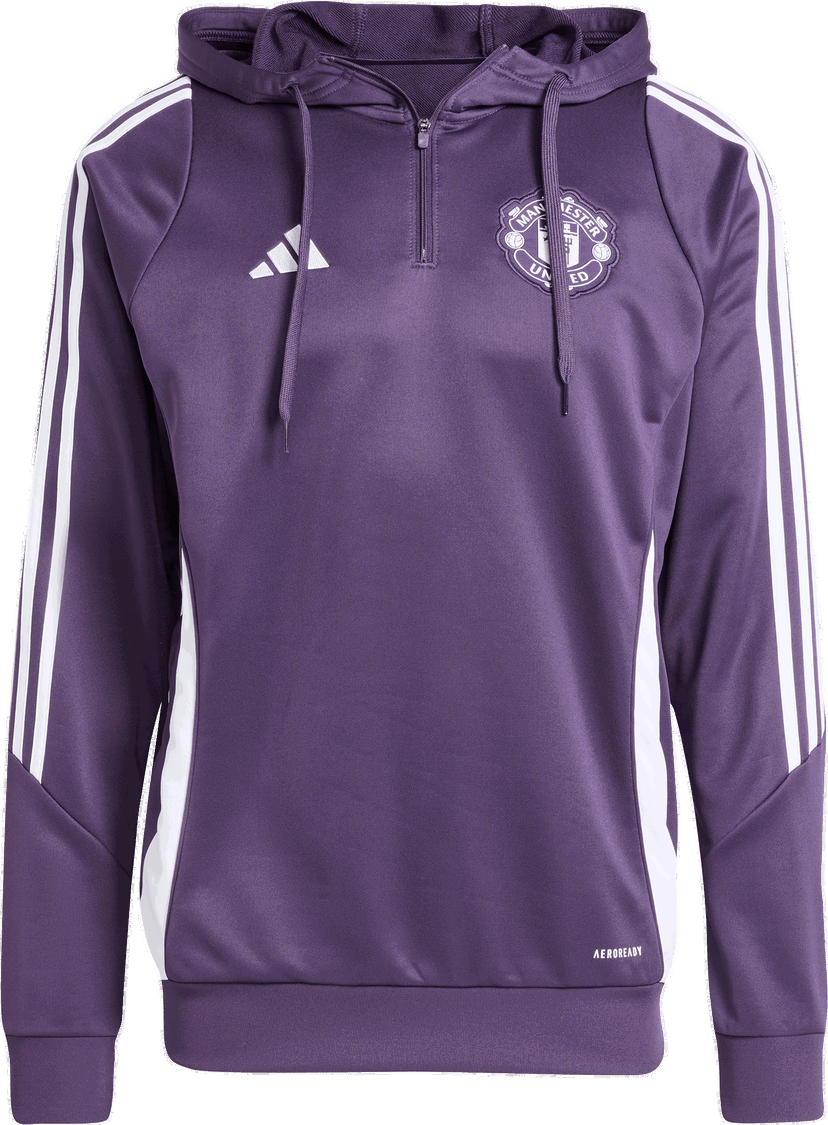 Sweatshirt adidas Originals Manchester United Training Hoodie Purpur | jp3242