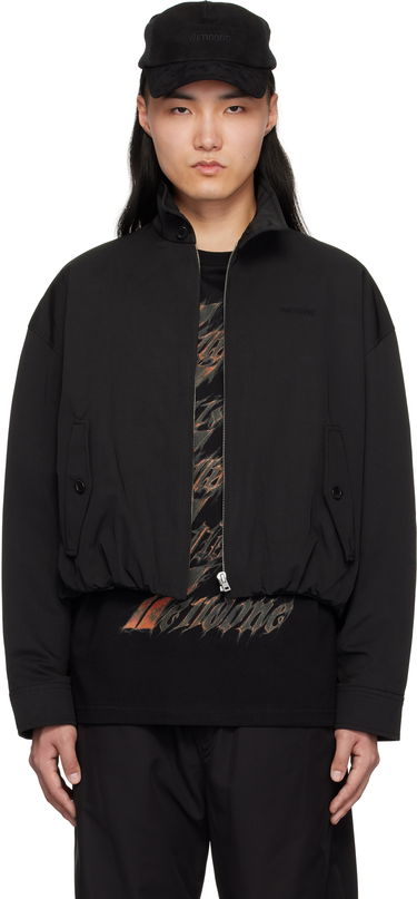 Bomberjacka We11done We11done Harrington Jacket Svart | WD-JP0-25-003-U-BK, 0