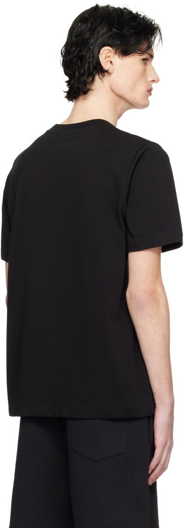 T-shirt Casablanca Pearl Diamond Patch T-Shirt Svart | MPS25-JTS-001-10, 2