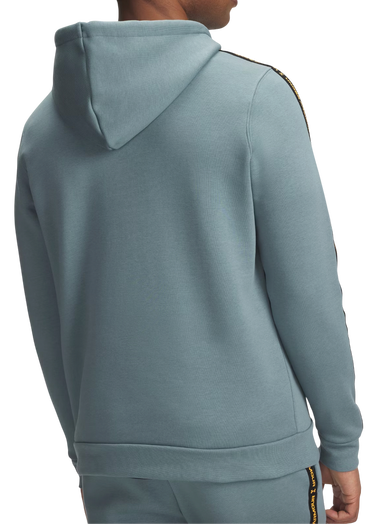 Sweatshirt Under Armour Icon Fleece Hooded Sweatshirt with Taping Turkos | 1389356-587, 1
