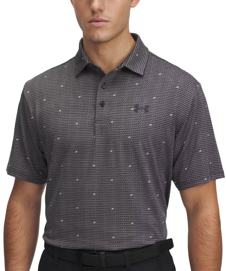 Polotröja Under Armour Playoff 3.0 Printed Polo Grå | 1378677-025