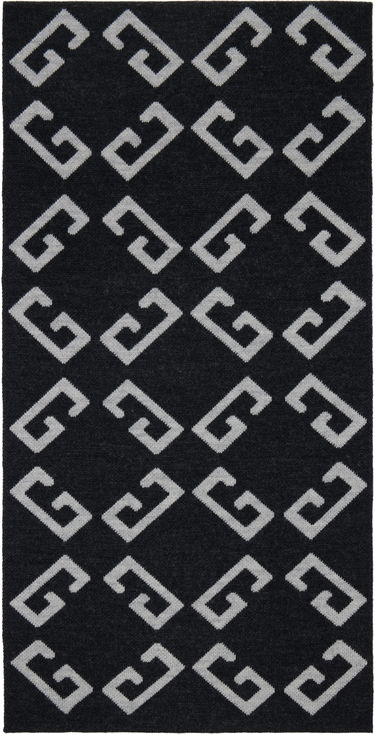 Halsduk Givenchy Givenchy Double-Faced Monogram Scarf Svart | 710003942001-U7929, 0