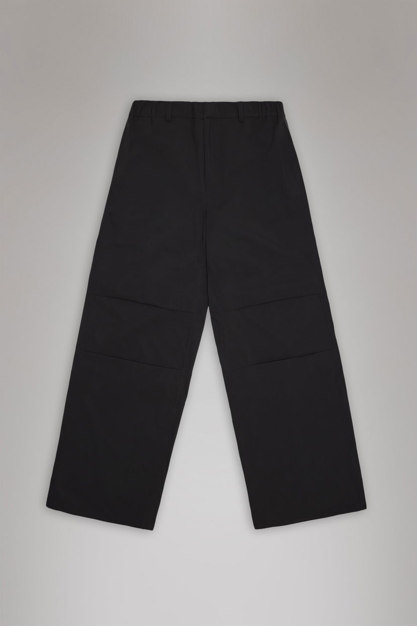 Cargo byxor Rains Rains Suva Hardshell Wide Leg Pants Svart | 12480-01