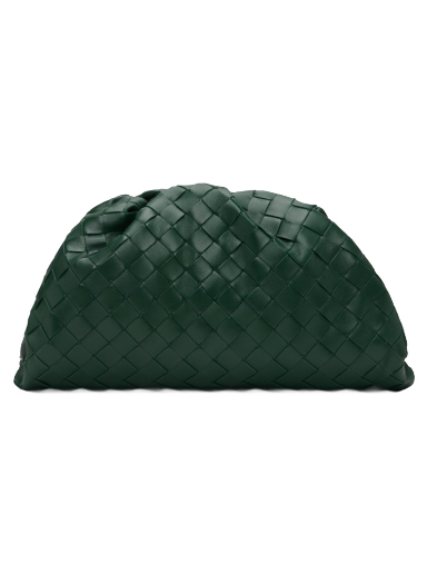 Handväska Bottega Veneta Teen Pouch Grön | 698895 VCPP0
