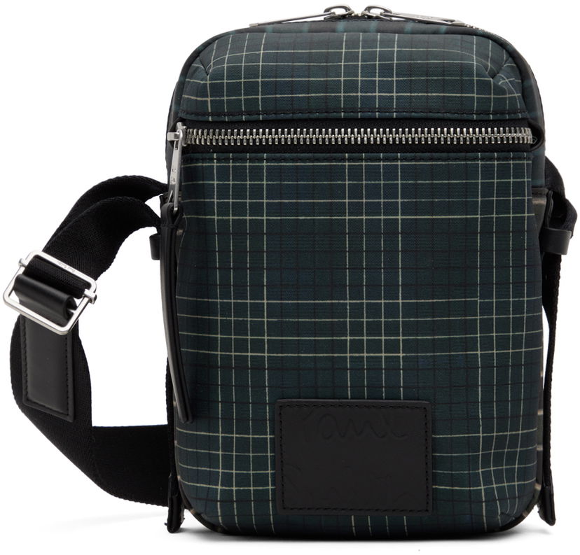 Axelväska Paul Smith Paul Smith Small X Body Bag Grön | M1A-7750-MPRIST-PR-0