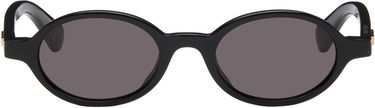 Solglasögon Bottega Veneta Bottega Veneta Classic Oval Sunglasses Svart | BV1388S-001, 0