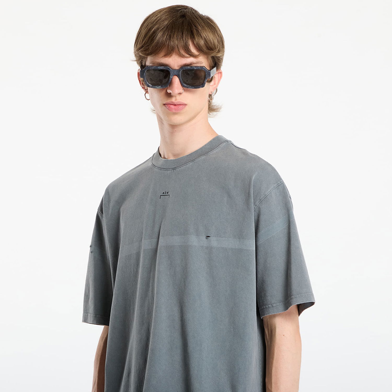 T-shirt A-COLD-WALL* A-COLD-WALL* Laser Fade T-Shirt Grå | ACWMTS222 Grey, 1