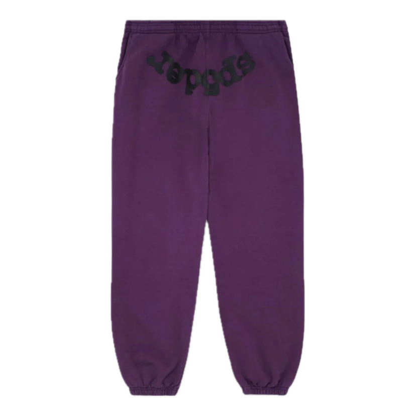 Träningsbyxor Sp5der Classic Sweatpants Purpur | SP5-8D-CLS-SWG