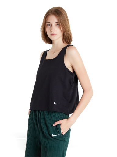 Linne Nike Jersey Top Svart | DM6730-010