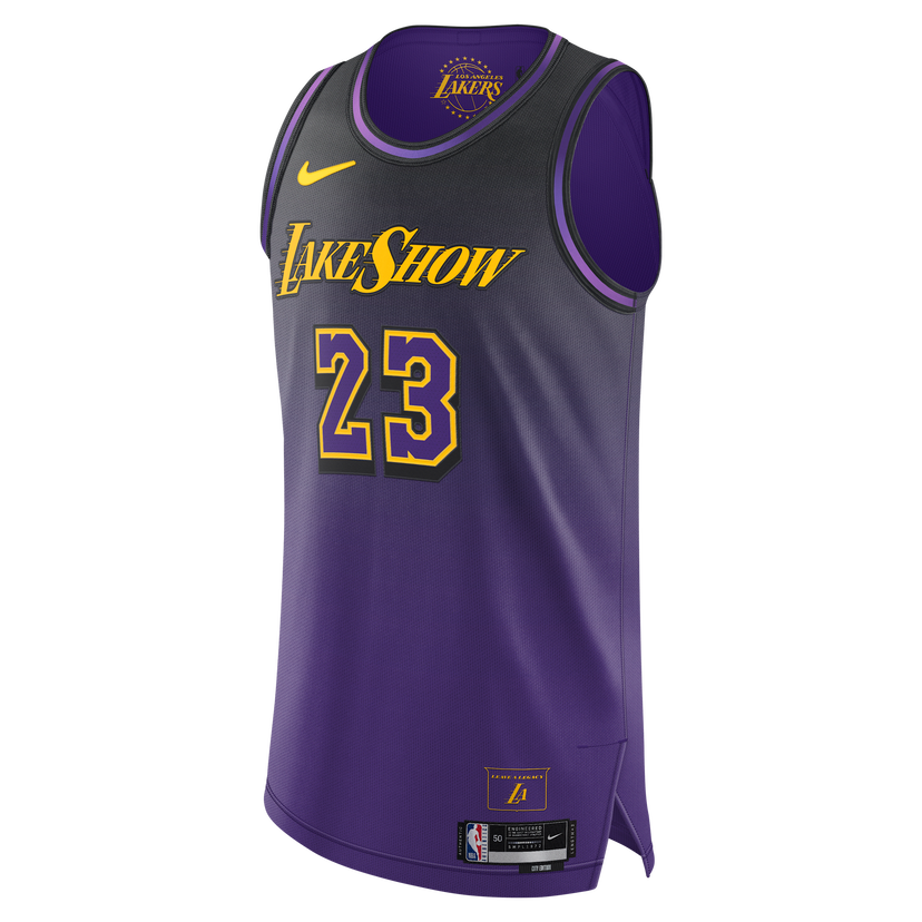 Jersey Nike Dri-FIT ADV Authentic LeBron James City Edition Basketball Jersey Purpur | FQ4469-504