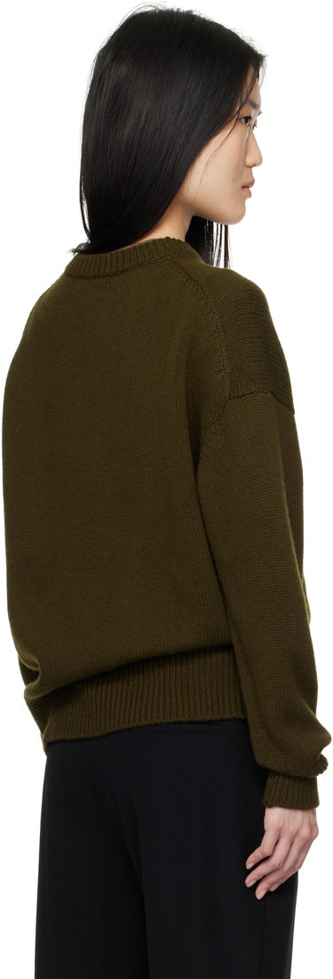 Sweater &Daughter &Daughter Balla Slouch Crewneck Sweater Grön | F2401, 2