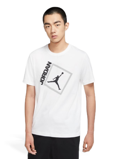 T-shirt Jordan Jumpman Box Tee Vit | DA9900-100