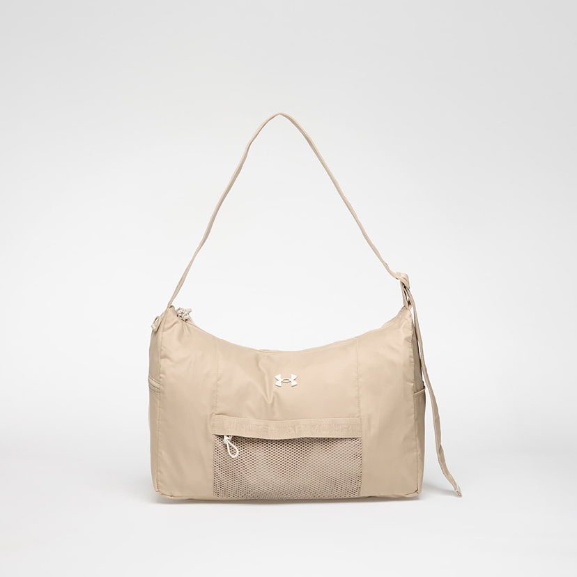 Axelväska Under Armour UA Studio Slouchy Duffle Bag Beige | 1384461-299