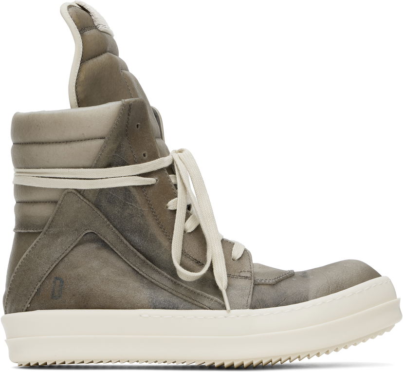 Sneakers och skor Rick Owens Rick Owens Hollywood Geobasket Grå | RR01E5894 LCT