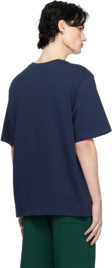 T-shirt Casablanca Fibonacci Patch T-Shirt Mörkblå | MPS25-JTS-027-03, 2
