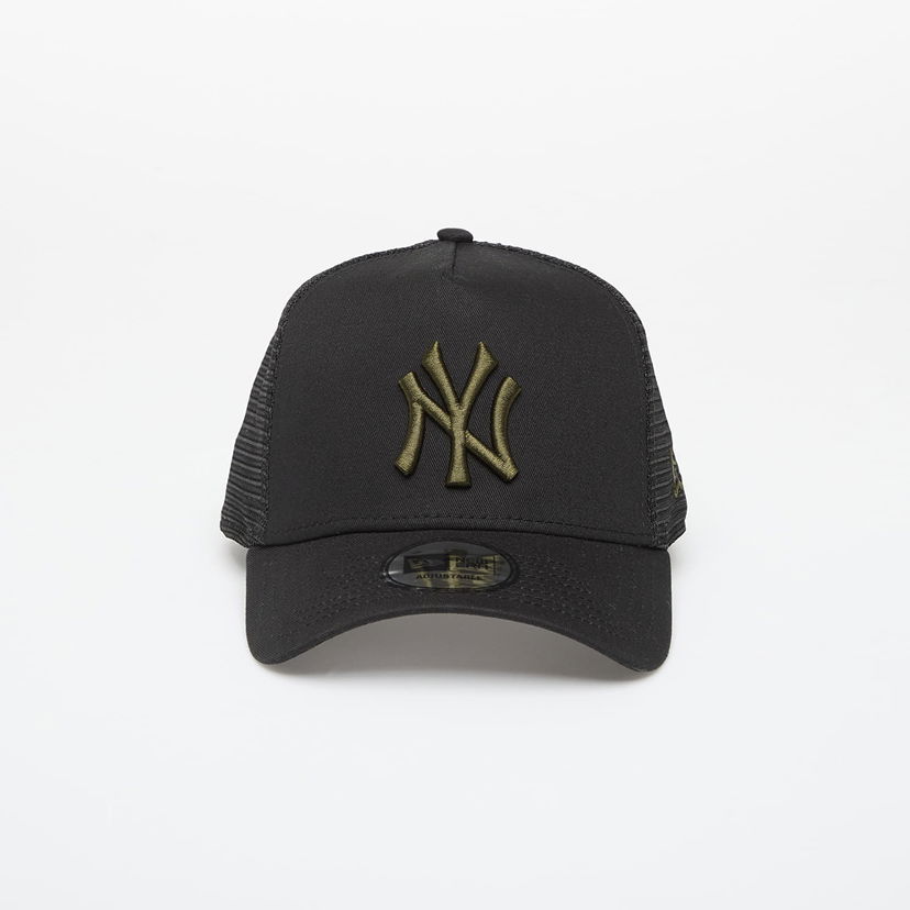 Keps New Era New York Yankees MLB League Essential 9FORTY Af Trucker Cap Svart | 60759085