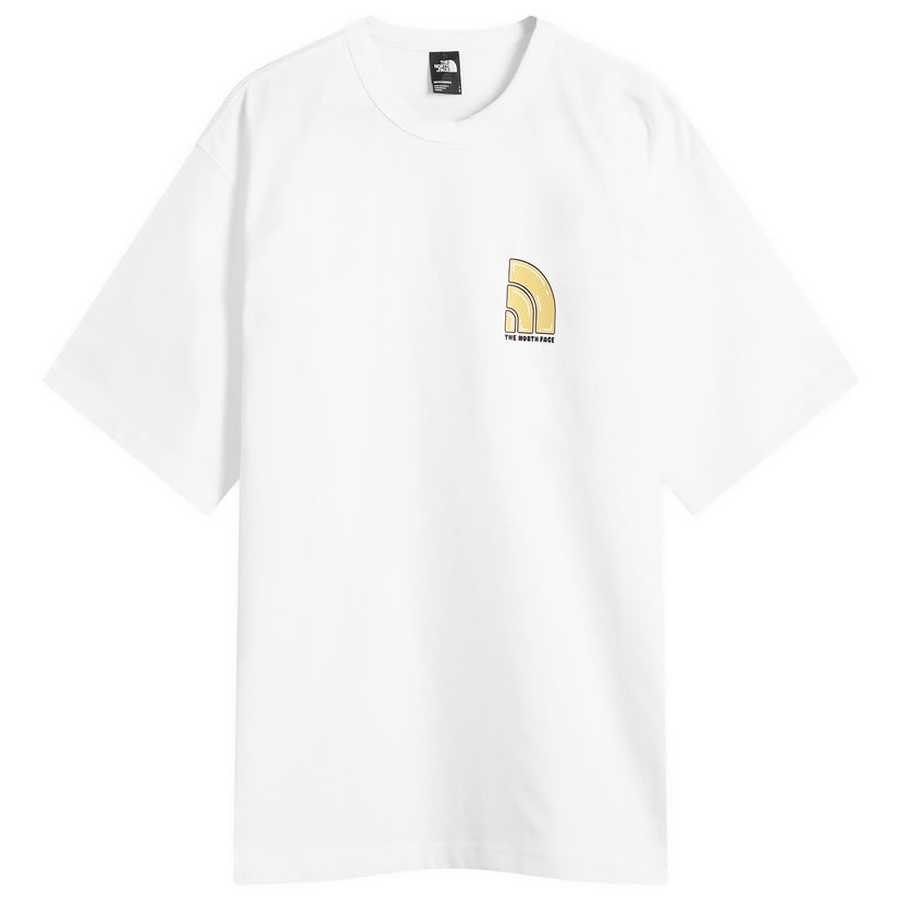 T-shirt The North Face Men's Bubble Logo Relaxed T-Shirt, Size Small Vit | NF0A8F2RFN4