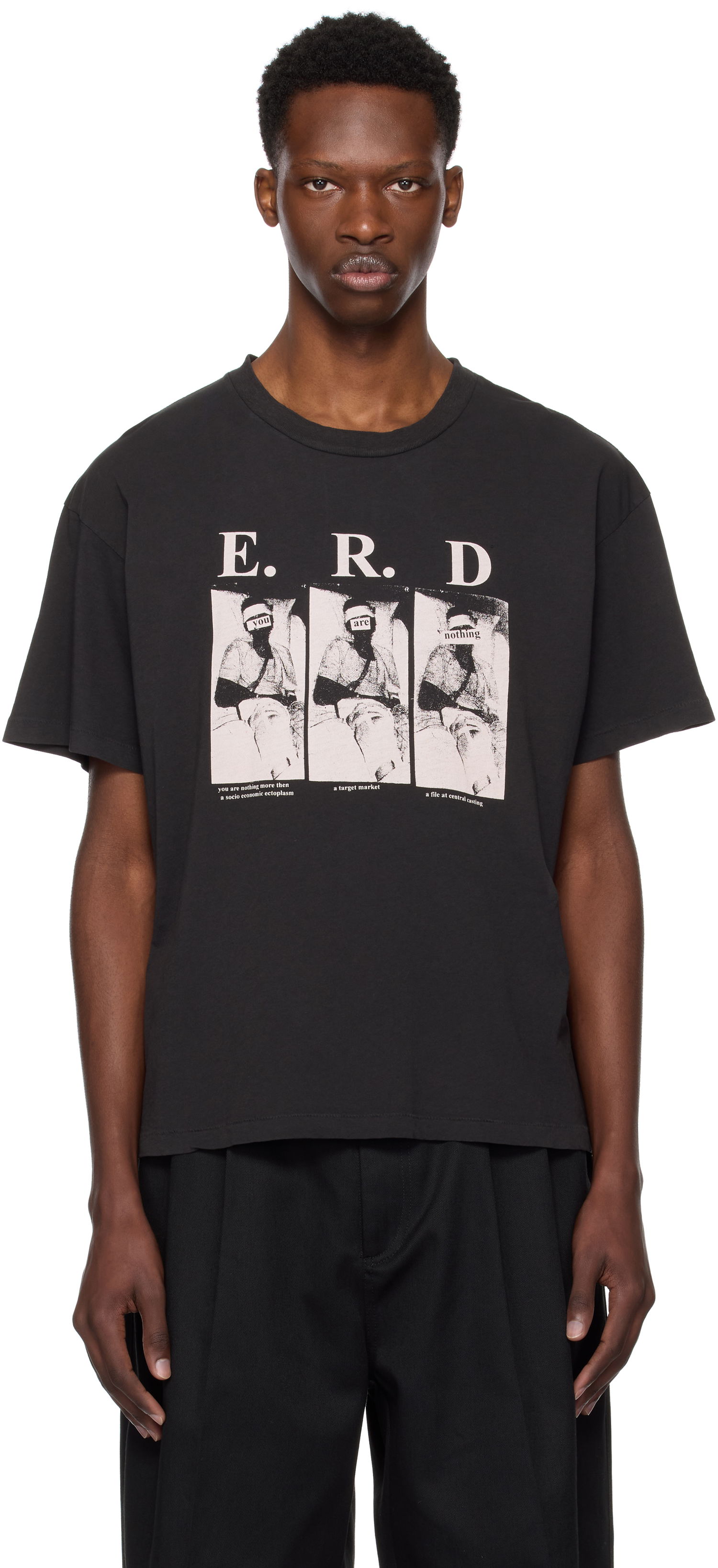 T-shirt Enfants Riches Déprimés Enfants Riches Déprimés 'You Are Nothing' Graphic T-Shirt Svart | 010-823, 0