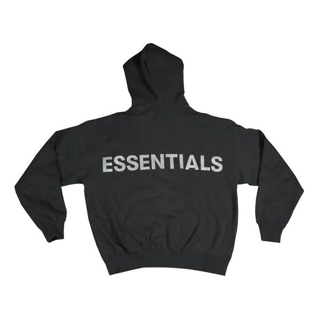 Sweatshirt Fear of God 3M Logo Pullover Hoodie Svart | FOG-FW19-10