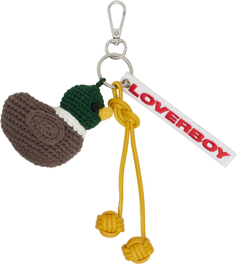 Nyckelringar Charles Jeffrey Loverboy LOVERBOY Duck Knit Bag Charm Flerfärgad | 52140503