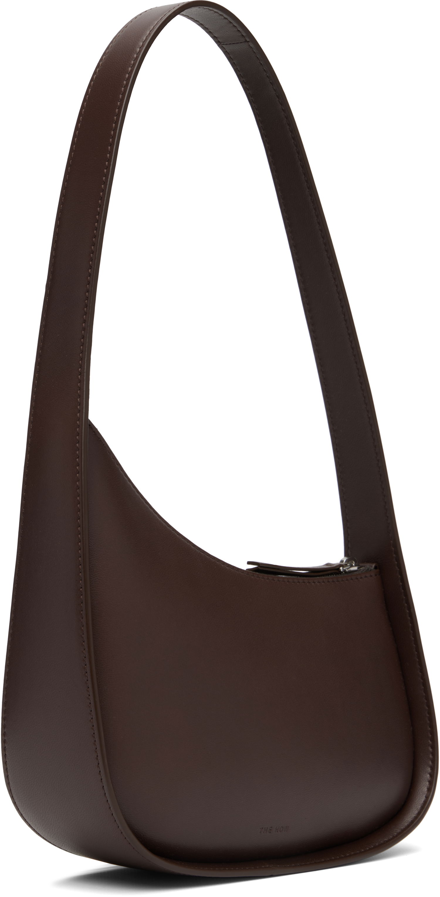 Axelväska The Row The Row Half Moon Shoulder Bag Brun | W1249-L614, 1