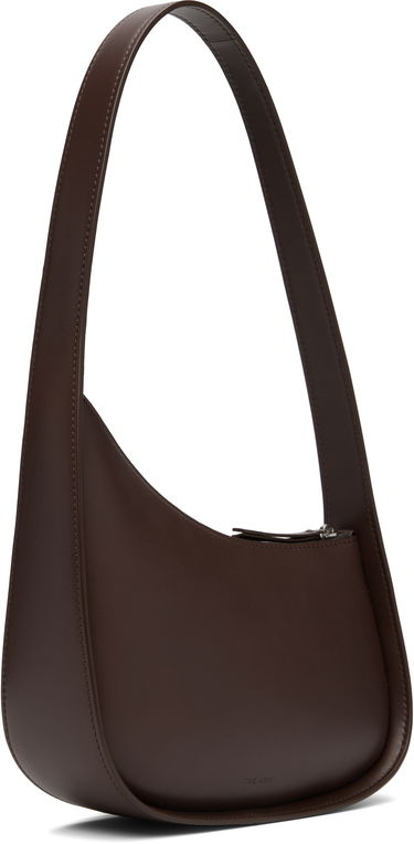 Axelväska The Row The Row Half Moon Shoulder Bag Brun | W1249-L614, 1