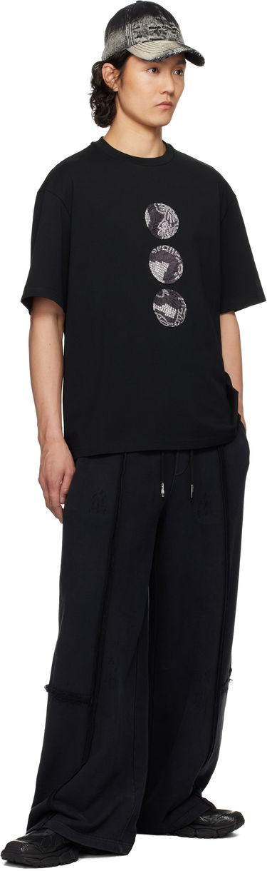 T-shirt Feng Chen Wang Feng Chen Wang Patch T-Shirt Svart | FUS19TS11, 3