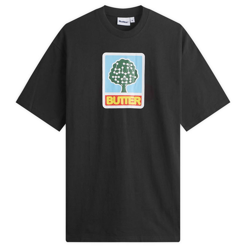 T-shirt Butter Goods Growth T-Shirt Svart | BGQ224D20404