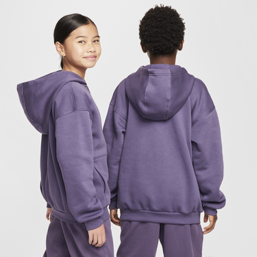 Sweatshirt Nike Nike Sportswear Club Fleece Full-Zip Hoodie Purpur | FD2931-573, 1