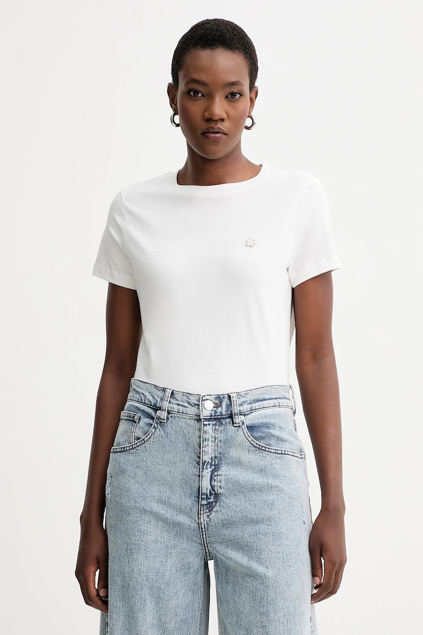 T-shirt KENZO Kenzo Classic T-Shirt Vit | FF62TS2584SO