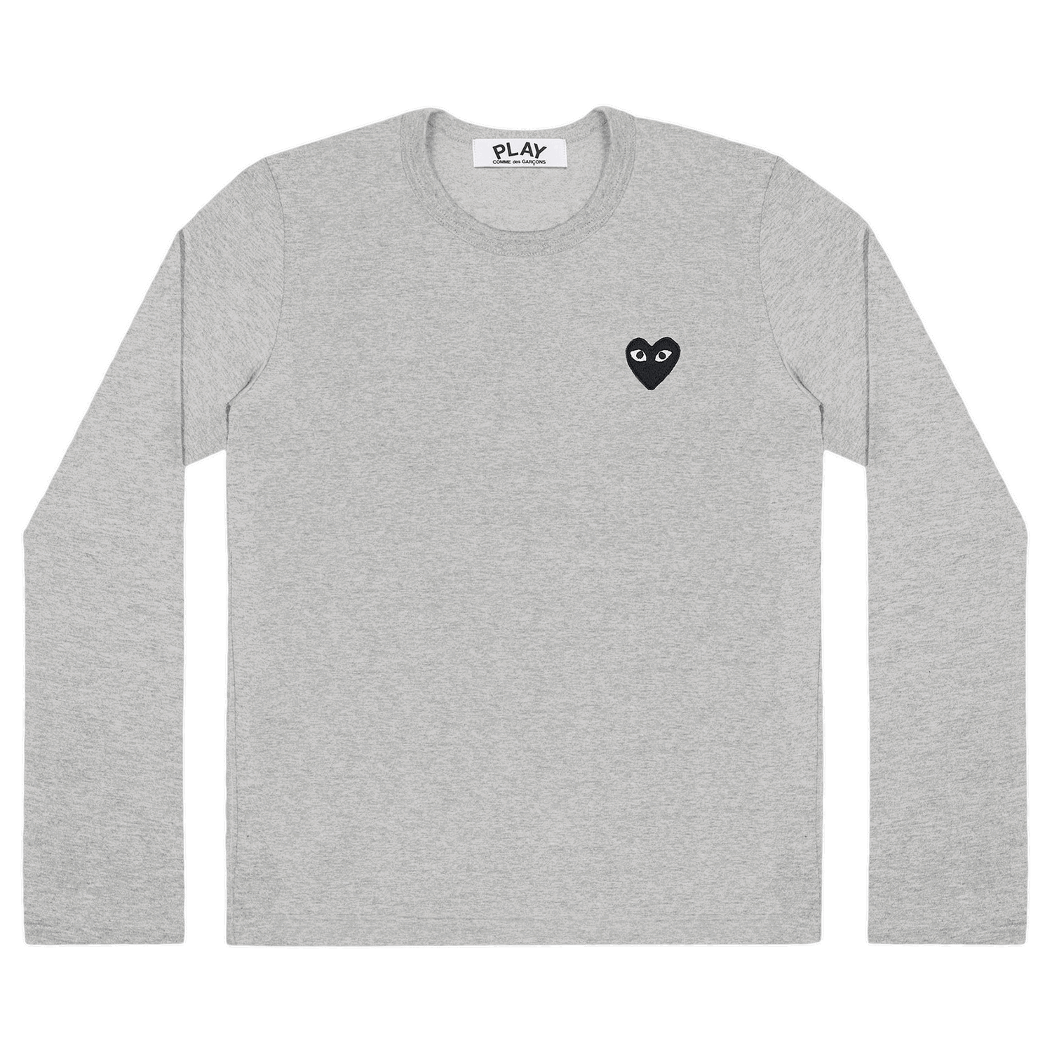 T-shirt Comme des Garçons PLAY Heart Tee Grå | AZ T122 051 1, 0